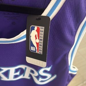 Nike Purple and White Men's Jersey